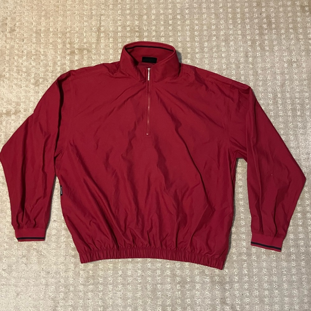 Vintage Red Windbreaker